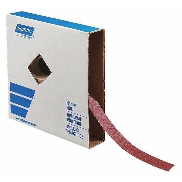NORTON ABRASIVES Abrasive Roll, 150 ft. L, Fine, 150 Grit 66261136196