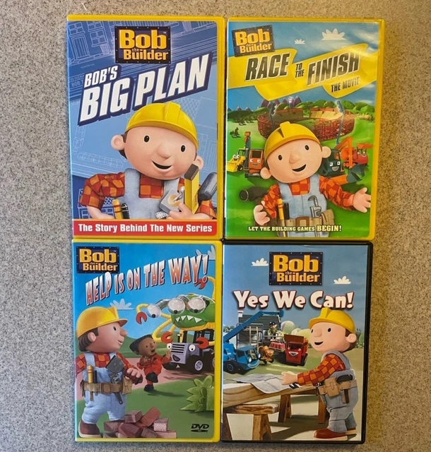 BOB THE BUILDER DVD Lot Of 4 £6.36 - PicClick UK