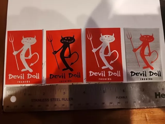 Devil Doll  Records Album Release Promo Sticker