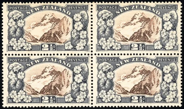 New Zealand Stamps # 189 MNH VF Blocks Of 4 Scott Value $80.00