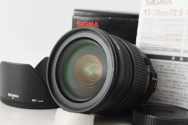 [Excellent] Sigma AF 17-70mm f/2.8-4 DC OS Macro HSM for Nikon F #1330
