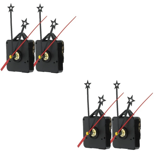 4 SETS OF Clock Mechanism Replacements Clock Mechanisms DIY Clock