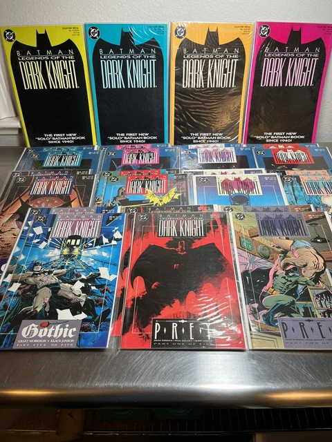 Batman: Legends of the Dark Knight Lot Of 26 #1-12 X 2 (1989) Complete Run 4 #1s
