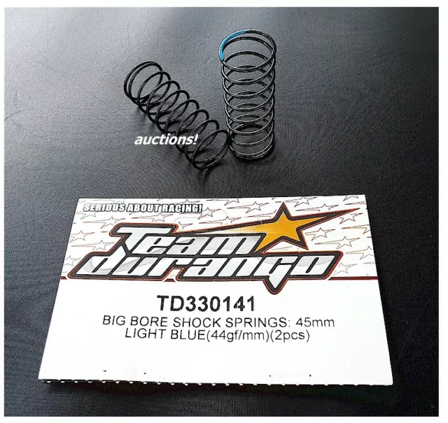 Team Durango TD330141 Shock Springs Big Bore 45mm Blue DEX210 DEX410 18x Cars!