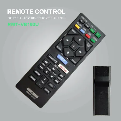 1pc Replacement Blu-ray Remote for SONY RMT-VB100U BDP-S1500 S3500 S5500 A