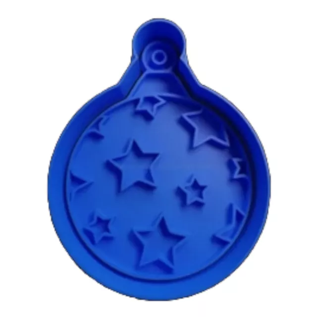 Pallina di Natale formina tagliabiscotti cookie cutter natalizi 8cm