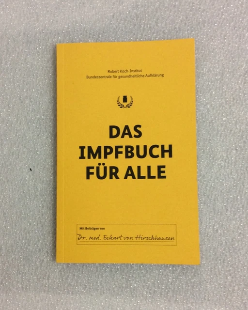 Robert Koch Institut -  Das Impfbuch für alle - Dr. med. Eckart von Hirschhausen 2
