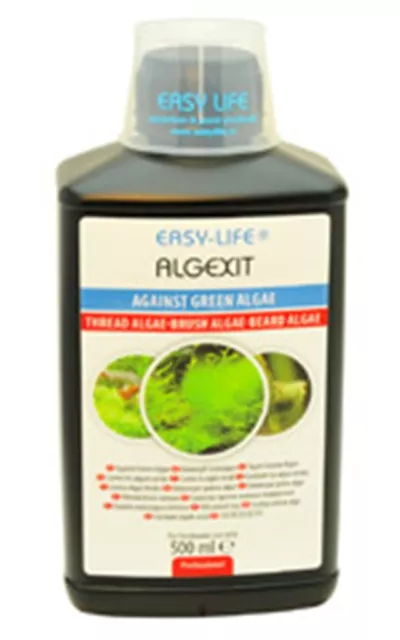 2000 ML Easy Life Algexit Top Algicides Filamenteuses Aquarium Étang Soins