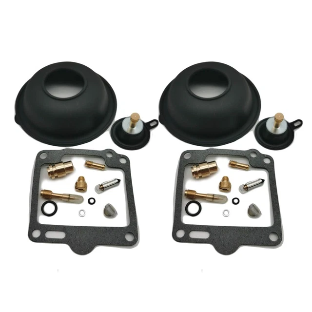 Kit Réparation Carburateur Moto Yamaha RD350 1973-1975 - Joints, Flotteur, Pointeau, Gicleurs - Pièces Remplacement Mikuni VM28