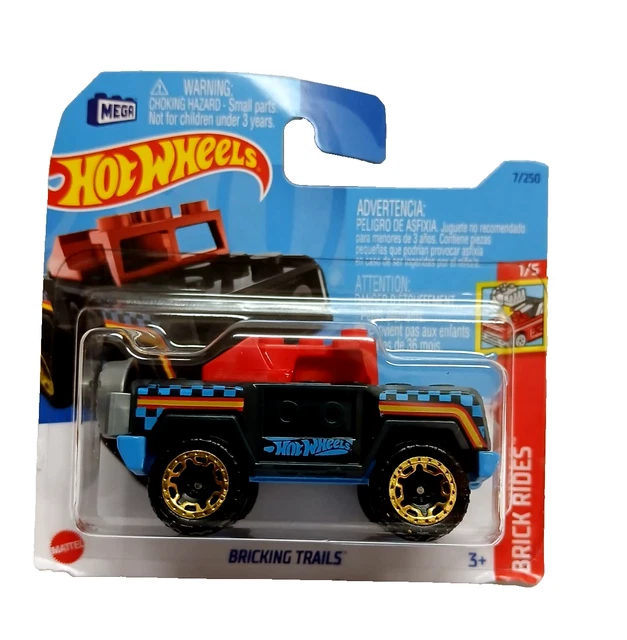 bricking trails hot wheels blocks