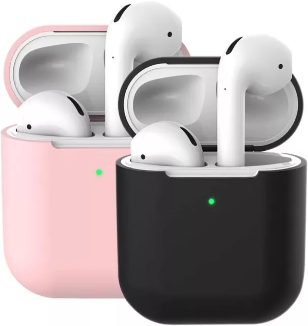 Funda protectora Molylove compatible con AirPods, funda 2X para AirPods funda Cov