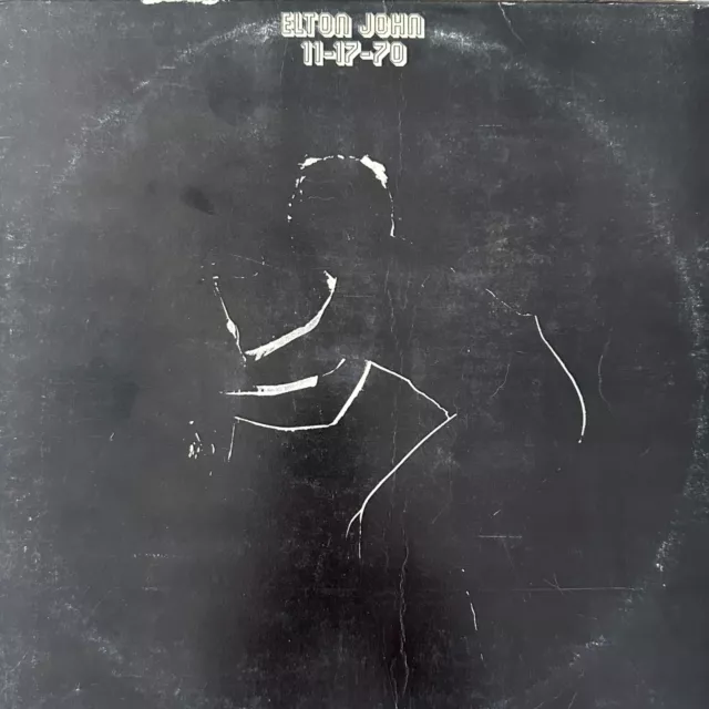 Elton John 11-17-70 Vinyl Lp 1971 Original Ultrasonic Clean VG/VG