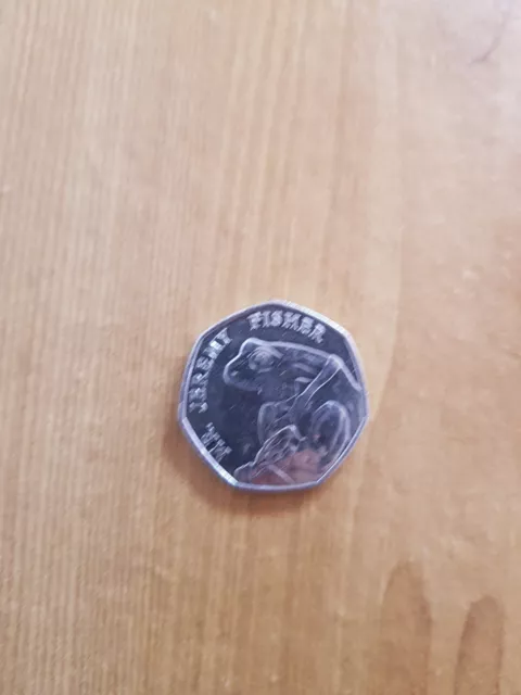 Mr Jeremy Fisher 50p Coin 2017