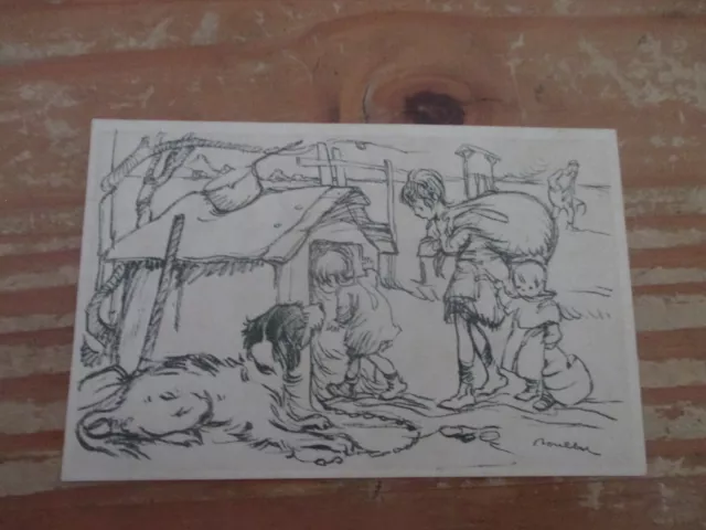 Cpa Illustrateur Poulbot Journee Francaise Du Secours National