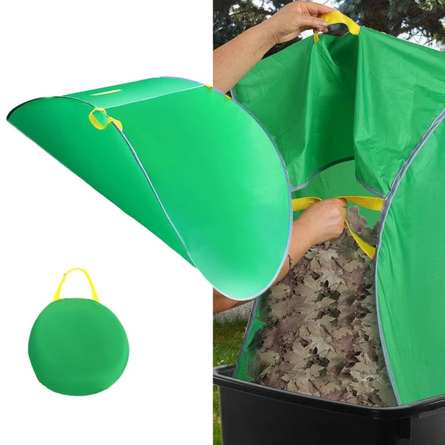 Sac de ramassage à feuilles léger design pliable alternative à poussière fac