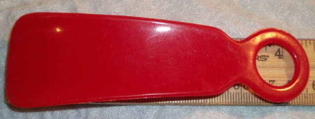 Vintage Bakelite Shoe Horn Fuller Brush Company Red Shoehorn Advertising