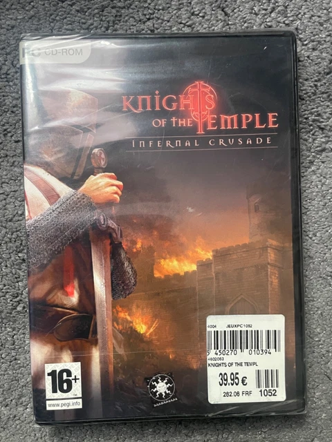 Jeu PC Knights Of The Temple: Infernal Crusade - Version FR - Excellent état