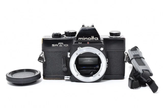 Appareil Photo Argentique Minolta SRT 101 + 2 Objectifs – Zoom Reflex, Argenté, Occasion