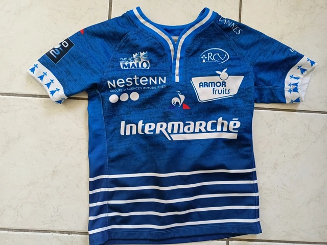 MAILLOT RUGBY LE COQ SPORTIF RCV RUGBY CLUB VANNES INTERMARCHe TAILLE 12 ANS TBE EUR 7 99 PicClick IT