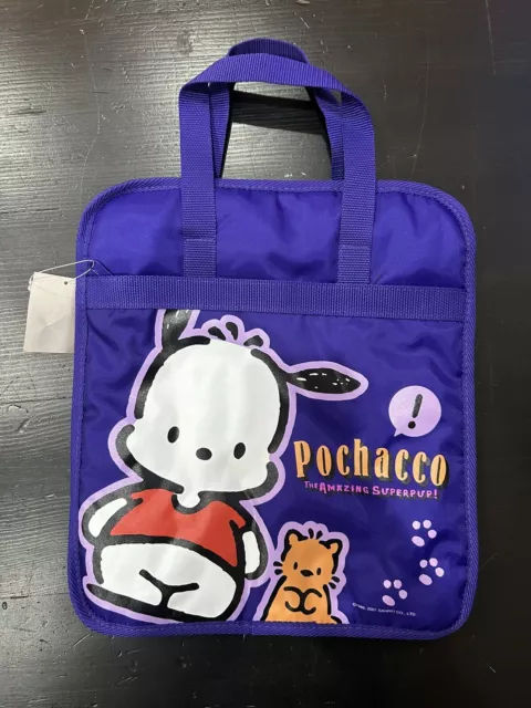 Vintage Sanrio 2001 Pochacco The Amazing Superpup! Backpack - Canvas