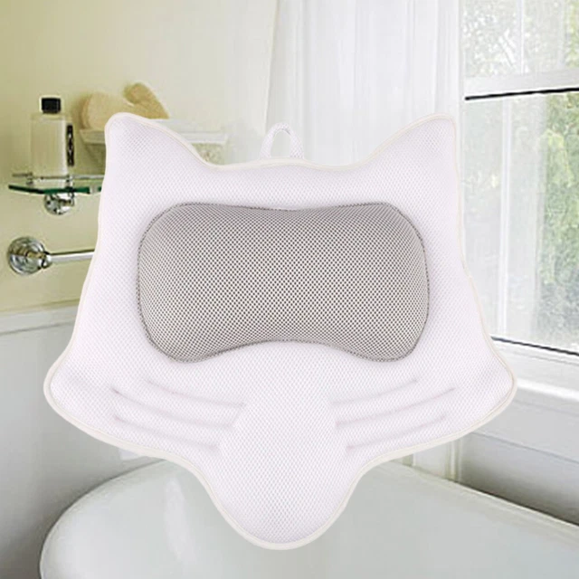 Vasca da bagno 5 D cuscino imbottito cuscino da bagno ergonomico spalla