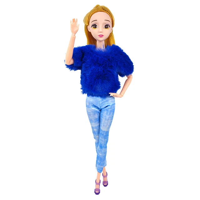 Any 1 pcs Popular Barbie Doll sized Casual Cloth+1 pair shoes@@ON SALE/best Gift 3