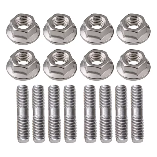 8set Exhaust manifold Stud & Nut kit Fit For Toyota Nissan Honda M10x1.25