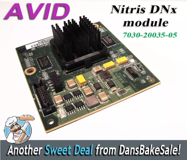 Avid Media Composer Nitris DX Codec Module Card PN: 7030-20035-05