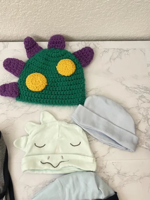 Bebé recién nacido bebé gorro sombrero baberos calcetines guantes paquete de 0-12 meses lote de 22 g 2