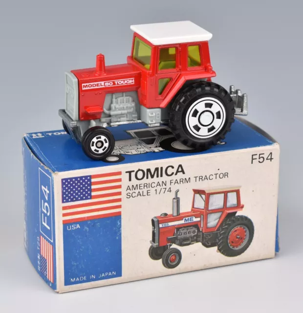 Tomica Foreign Series (Japan) 1/74 American Farm Tractor F54 *MIB*