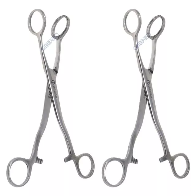 Forceps de maintien de la langue Gromed Collin - Pack de 2