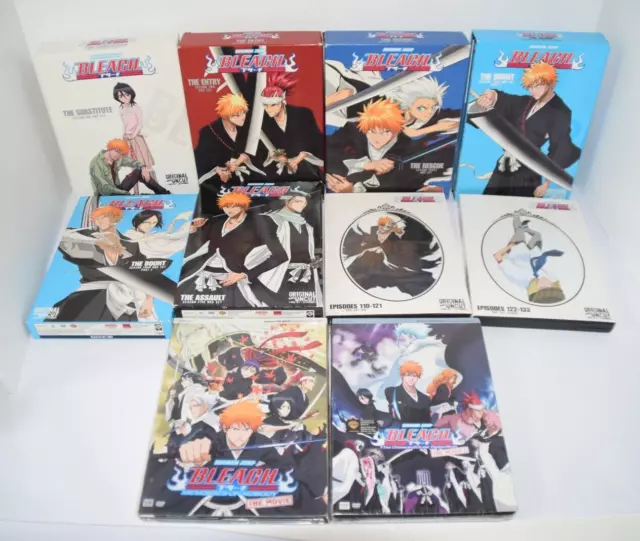 Anime DVD Bleach TV Series Vol.1-366 End+ Thousand-Year +4 Movie+2SP+Live  Action