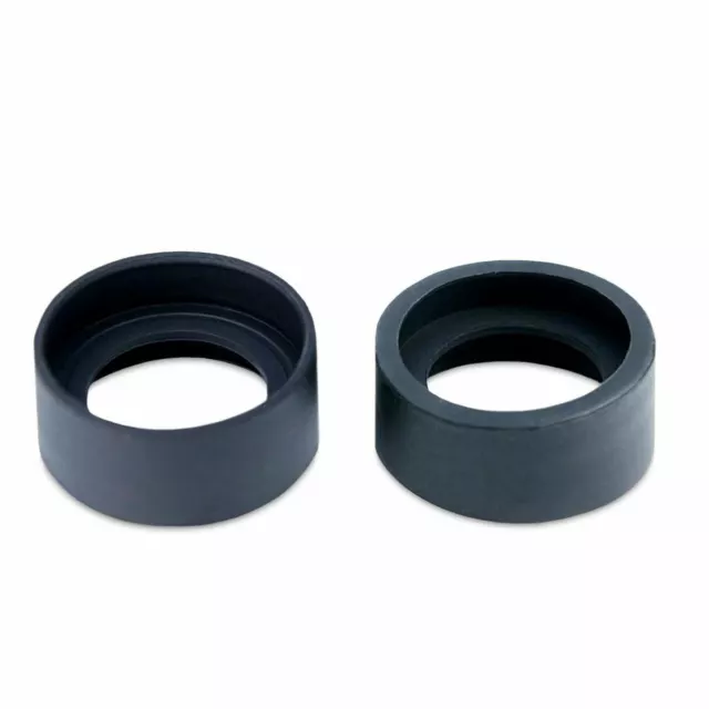 34mm Rubber Eye Cups, Microscope Eye Guards, Foldable (Pair)