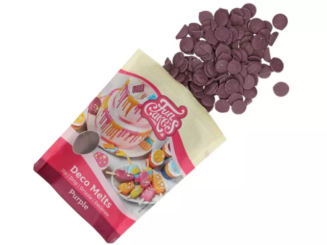 FunCakes Decorazione Si Scioglie -lilla- 250g