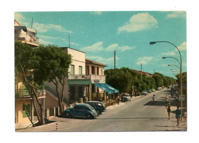 Italia San Vincenzo - Via Della Principessa Cartolina Animata Non Viaggiata