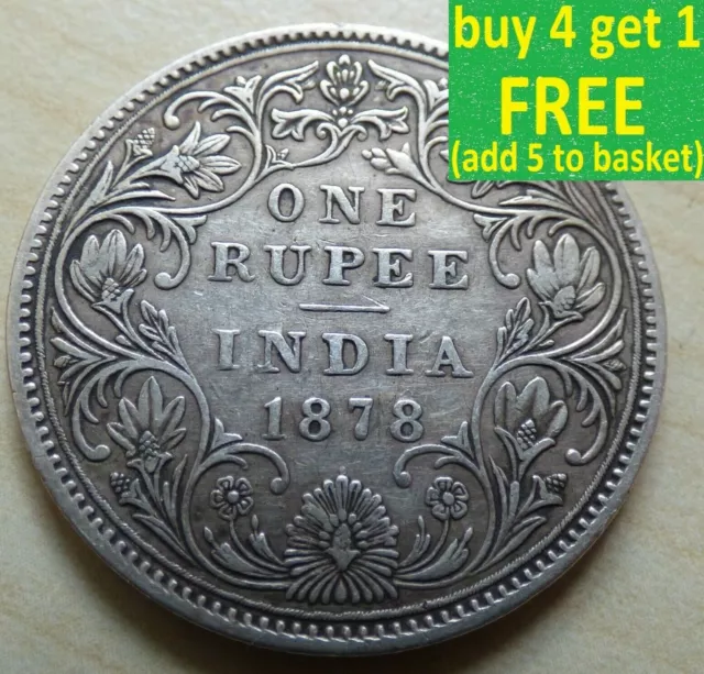 India Victoria Edward VII George V VI 1/2 Rupee 1/4 Anna Pice Choose your Coin