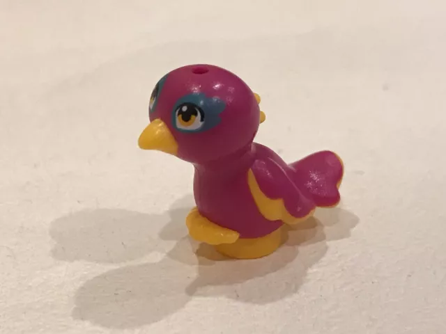 Lego Friends Magenta Bird  PEPPER - with Yellow Beak - NEW (A01)