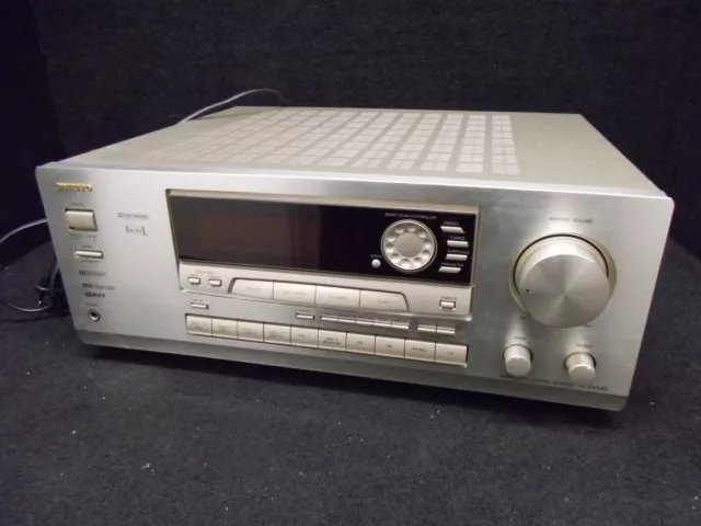 Onkyo TX-SV545, A/V Receiver, with Remote Control And Bedienheft, Silver #L-229