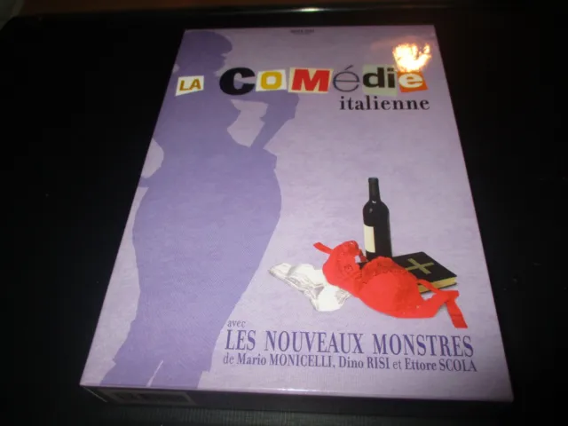 DVD + LIVRE "LES NOUVEAUX MONSTRES" Vittorio GASSMAN, Ornella MUTI - ed. limitee