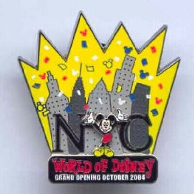 Disney Mickey Mouse Celebrating World of Disney NYC Grand Opening LE 1000 Pin
