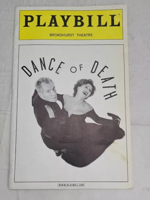 Playbill Dance Of Dance Jan. 2002 Helen Mirren Ian Mckellen