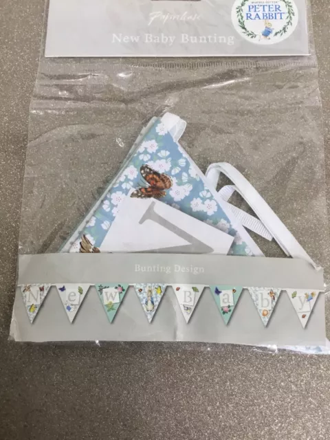 Brand New Paperchase Beatrix Potter Peter Rabbit New Baby Bunting 2