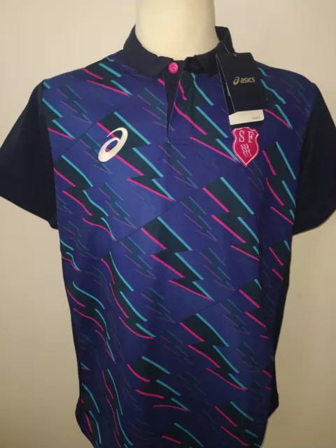 Maillot Neuf Officiel Stade Français Paris - Taille S Adulte - France Rugby -