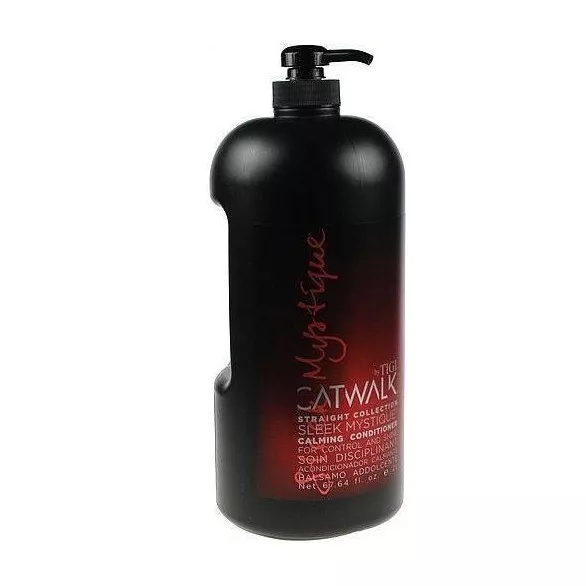 Acondicionador TIGI Catwalk Eleek Mystique enderezador/calmante 67,64 oz. con bomba