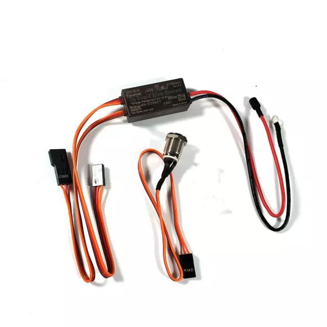 RCEXL On Board Glow System for Nitro Engine New Version w/ Heat Sink and Cover