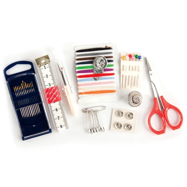 Kit de costura Hemline de lujo en caja de plástico Kit de costura Hemline de lujo en caja de plástico