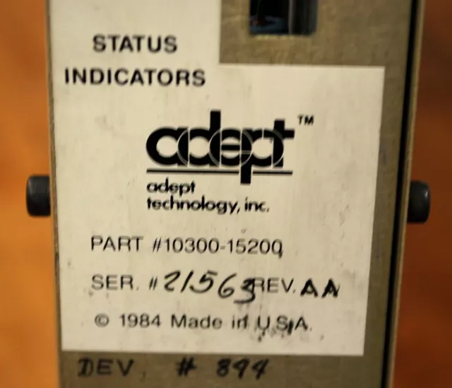 Adept Technology 10300-15200 A Type Rev. AA Control Module Servo Drive Amplifier 2