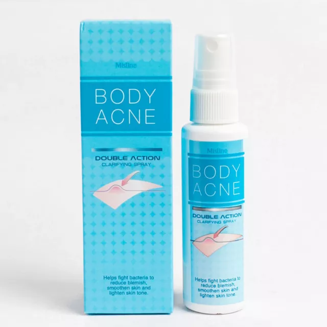 Mistine Body Acne Double Action Anti Back Chest Blemish Treatment Spray 50 ml.