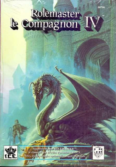 Jdr Rpg Jeu De Role /  Rolemaster  Le Compagnon Iv