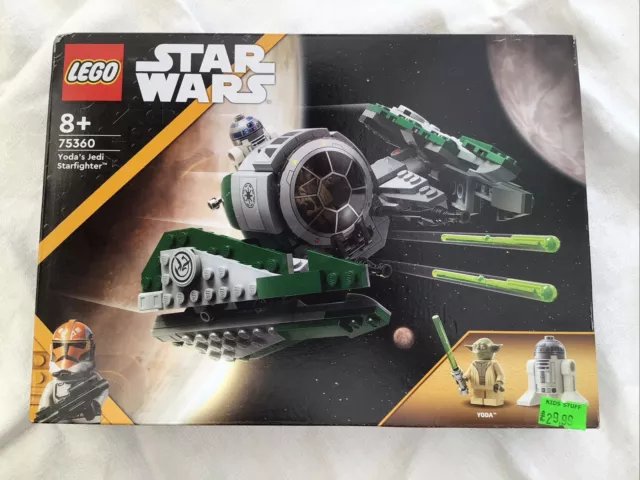 Un Opened Lego Star Wars: Yoda's Jedi Starfighter (75360)